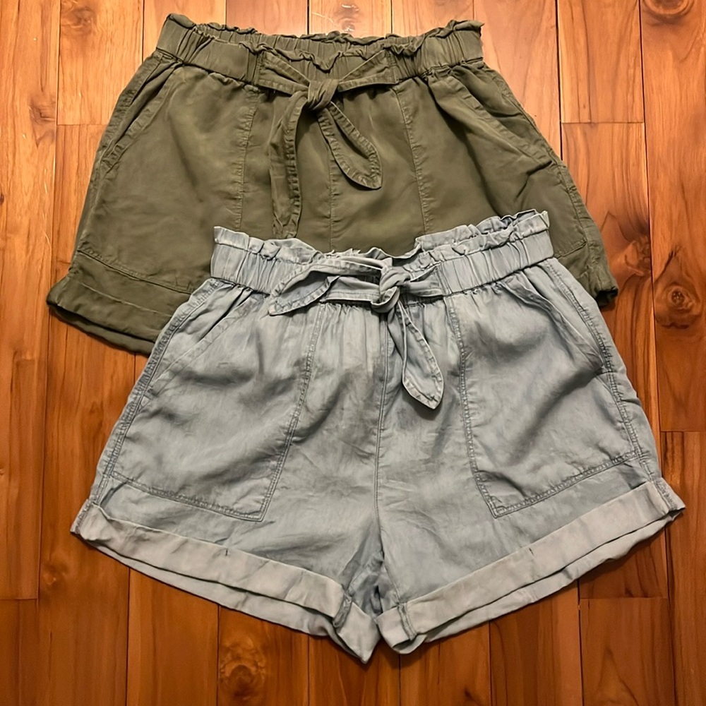 Aerie tie waist shorts (2)